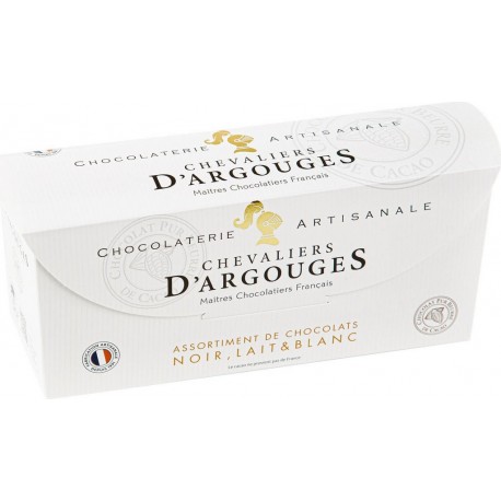 LES CHEVALIERS ARGOUGES Chocolat assortiment LES CHEVALIERS D'ARGOUGES 355g