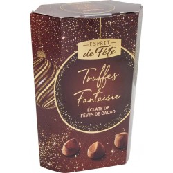 ESPRIT DE FETE Chocolats truffes fantaisie cacao 250g