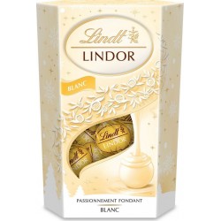 LINDT Cornet Blanc le cornet de 200g