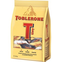 TOBLERONE Mini barres chocolatées assortiment de 3 saveurs 248g