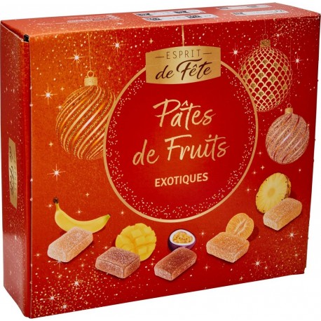 ESPRIT DE FETE Pâtes de fruits exotiques 550g