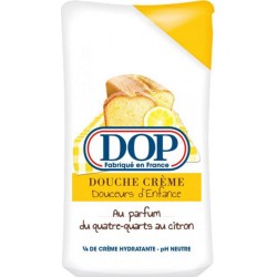 DOP Douche Crème Douceurs d’Enfance au Parfum du Quatre-quarts au Citron 250ml (lot de 4)