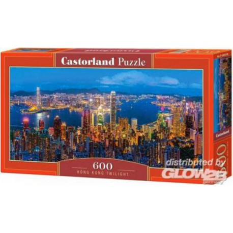 Castorland Puzzle Hong Kong Twilight, Puzzle 600 pièces