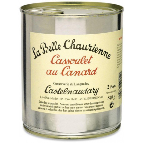 La Belle Chaurienne Cassoulet au Canard 840g (lot de 2)