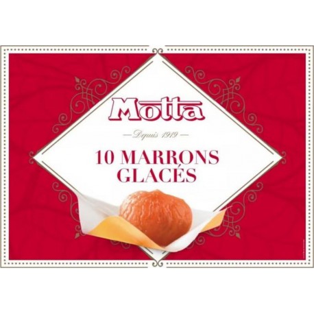 Motta Marrons Glacés x10 170g