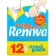 RENOVA ACTIVE ESSUIE-TOUT ROULEAUX 12RL BLANC PAPIER OUATE