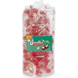 Fizzy sachet sucettes cerises Tubo x100 840g