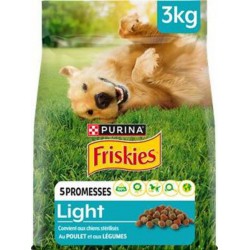 Friskies Croquettes Chiens Light Poulet Légumes 3Kg