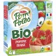 Pom'Potes Materne Gourdes Bio Pomme Fraise 4x90g 360g