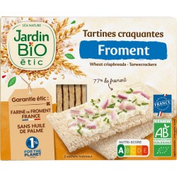 Jardin Bio TARTINES CRAQUANTES FROMENT 150g