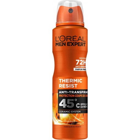 L'Oréal PARIS MEN EXPERT THERMIC RESIST DEODORANT 72H ANTITRANSPIRANT HOMME 150ml