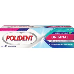 Polident Crème adhésive Original mentholé 44g (lot de 2)