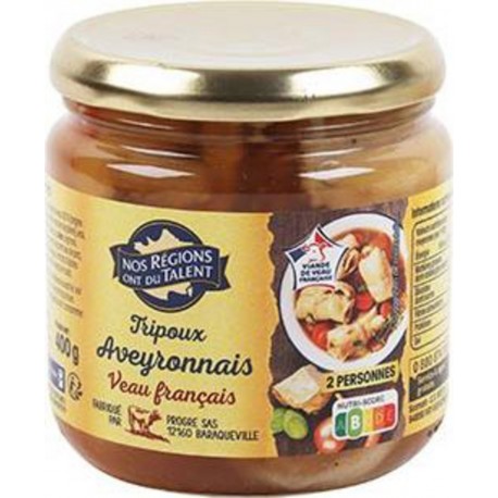 Nos Régions ont du Talent Tripoux Aveyronnais 400g