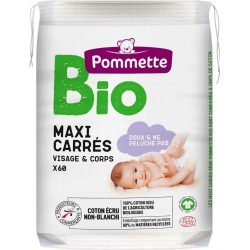 POMMETTE MAXI CARRE BB BIO X60