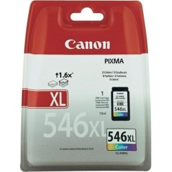 Canon Cartouche d’Encre Pixma 546 XL 546XL Color (lot de 2)
