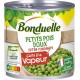 BONDUELLE VAPEUR PETITS POIS DOUX 265g