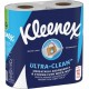 KLEENEX ULTRA-CLEAN ESSUIE-TOUT 2 ROULEAUX MAXI XL (lot de 3 soit 6 rouleaux)
