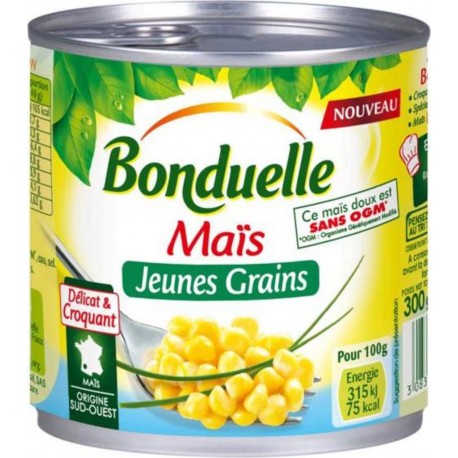 BONDUELLE Maïs JEUNES GRAINS 285g