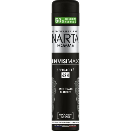 NARTA HOMME DEO INVISIBLE 48h INVISIMAX 200ml