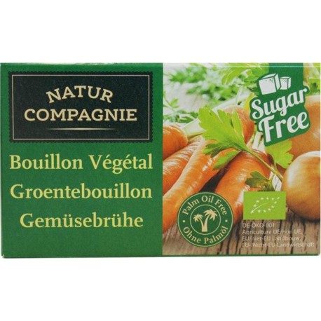 Natur Compagnie Bouillon De Légumes Clair 8 Cubes 84g (carton de 12)