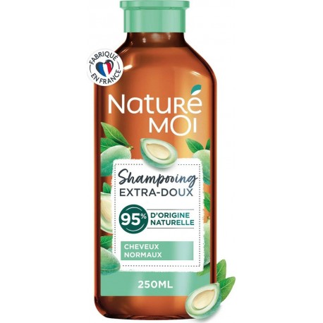 Nature Moi Shampoing Douceur et Brillance à l’Amande Douce Bio de Provence 250ml