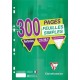 Clairefontaine 300 Feuilles Simples Perforées A4 21x29,7 Petits Carreaux (lot de 3)