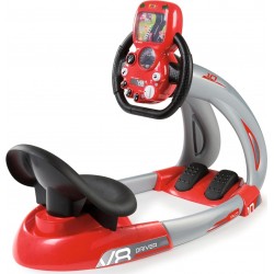 Smoby - V8 Driver - Simulateur de Conduite pour Enfant - Volant Electronique - Sons et Lumières - 370206