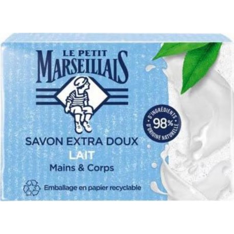 Le Petit Marseillais SAVON LAIT EXTRA DOUX 200g