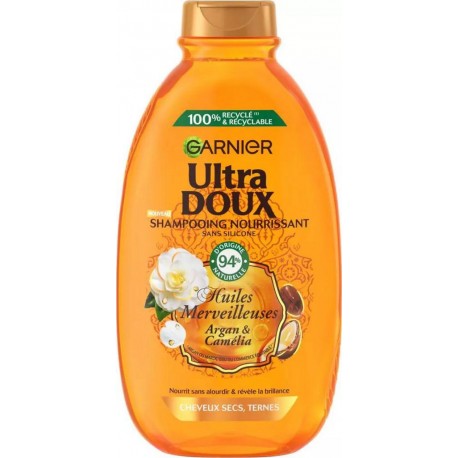 Garnier Ultra Doux Le Shampooing Merveilleux Huile d’Argan et Camélia 400ml