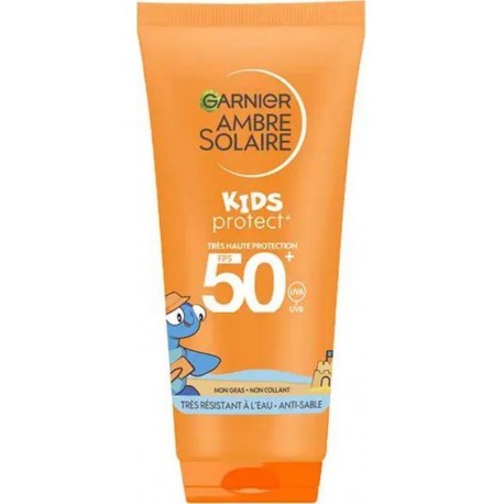 GARNIER AMBRE SOLAIRE Lait Solaire Enfant Très Haute Protection SPF50+ 100ml