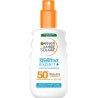 GARNIER AMBRE SOLAIRE Spray Protection Solaire Sensitive Expert+ adulte FPS50+ 150ml