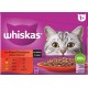 WHISKAS Sachets repas pâtée en sauce à la viande pour chat 12x85g 1.02Kg