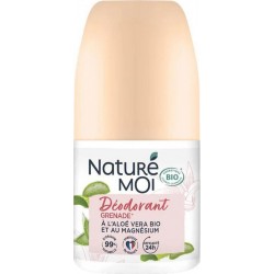 NATURE MOI DEODORANT ROLL ON SANS ALCOOL 24 H D'EFFICACITE FEMME GRENADE 50ml