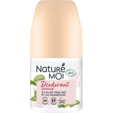 NATURE MOI DEODORANT ROLL ON SANS ALCOOL 24 H D'EFFICACITE FEMME GRENADE 50ml