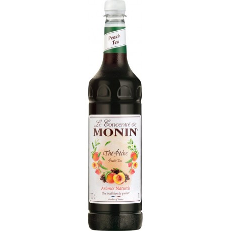 Sirop Monin Concentré Thé Pêche 1L