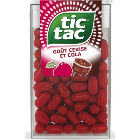 TIC TAC Bonbons cerise et cola 110 pastilles