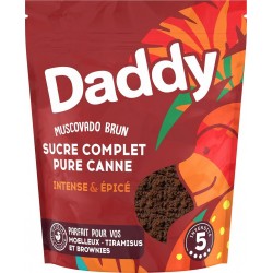 DADDY Sucre Muscovado Brun 500g