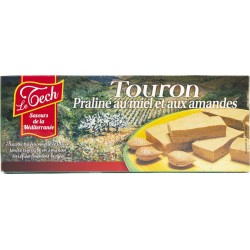LE TECH LE TECH LE TECH TECH TECH Touron Praliné Miel Amandes LE TECH 200g