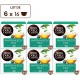 NESCAFE NESCAFE NESCAFE Thé Vert Capsules Menthe Marrakech Compatible Dolce Gusto NESCAFE lot de 6 boîtes de 16 capsules