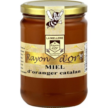 RAYON D OR RAYON D RAYON D OR D OR OR OR OR Miel D'Oranger Catalan RAYON D OR 750g