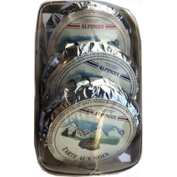 ALPINOIX ALPINOIX ALPINOIX Biscuits tartes noix/myrtilles/framboises ALPINOIX les 3 tartes de 60g