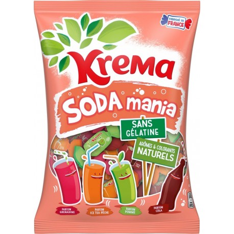 KREMA Bonbons soda mania 580g