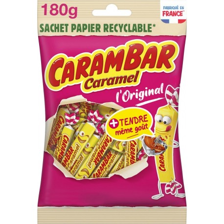 CARAMBAR Bonbons Caramel 180g