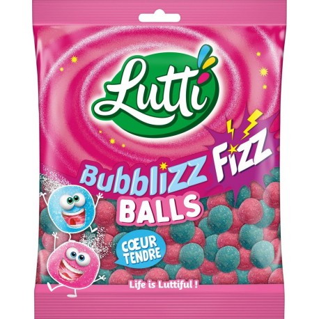 LUTTI Bonbon bubblizz balls 180g