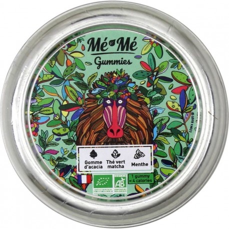 ME-ME ME-ME ME ME ME ME Bonbons bio thé vert menthe ME-ME 35g