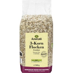 ALNATURA Flocons 3 céréales 500g