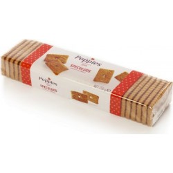 POPPIES POPPIES POPPIES Speculoos Biscuit à la Cannelle POPPIES 250g