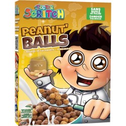 DOCTOR SCRITCH DOCTOR SCRITCH DOCTOR SCRITCH SCRITCH SCRITCH Céréales Doctor Scritch Peanut Balls Beurre De Cacahuète DOCTOR SCR
