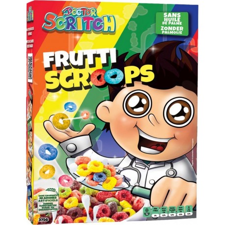 DOCTOR SCRITCH DOCTOR SCRITCH DOCTOR SCRITCH SCRITCH SCRITCH Céréales Frutti Scroops DOCTOR SCRITCH 375g