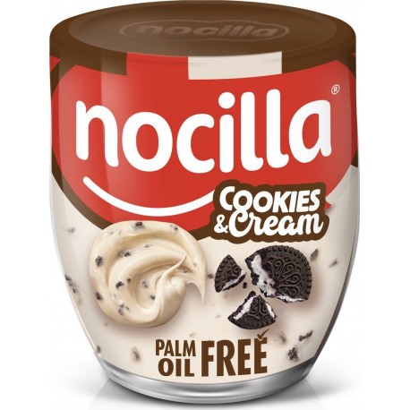 NOCILLA NOCILLA NOCILLA Pâte à tartiner cookie et cream NOCILLA 180g
